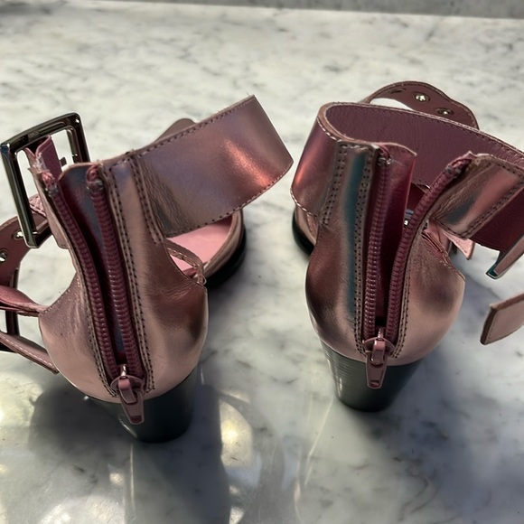 Free People Jeffrey Campbell Leather Hendrix Heels in Pink Size 6 NEW R… - Picture 11 of 16